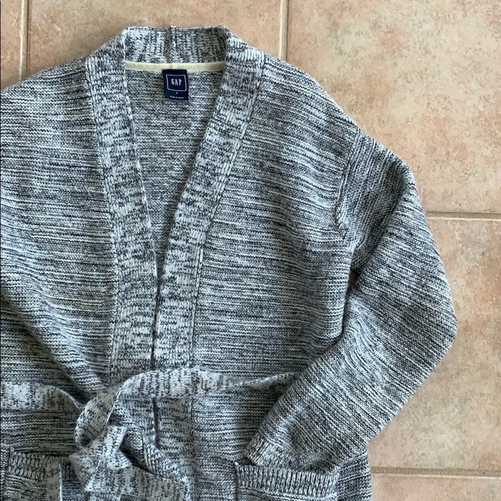 GAP | Slouchy Grey Cardigan with Belt